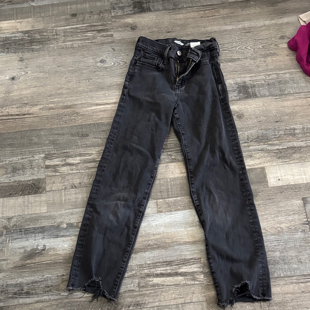 Old Navy Black Cropped Women Jeans